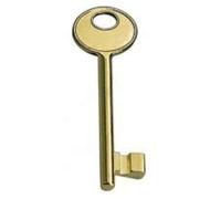 Llave para cerradura AGB Patent color latón pulido lacado cifrado n.º 11. Abre todas las cerraduras de patente AGB N.11