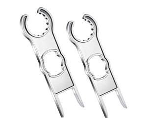 Llave Para Conector Solar,2PCS Herramienta Desconexión Herramienta de Desconexión de Conectores Solares para Crimpado de Cables y Paneles Fotovoltaicos Resistente para Profesional