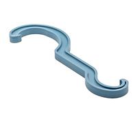 Llave para conectores de compresión de polietileno para agua: herramienta para el montaje de conectores de compresión para tuberías PE (16-32mm, 40-75mm)