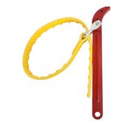 Llave para correa de cinturón, llave para cinturón ajustable, llave para correa de goma, llave para cinturón con mango de acero al carbono, herramienta para correa para abridor de tarros, llave para