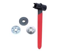 Llave para desmontaje, amoladora angular multifuncional - De garras de doble cabeza para trabajos pesados, llave para amoladora angular para herramientas de reparación para talleres