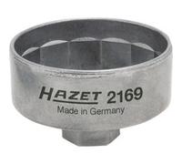 Hazet Llave para filtro de aceite 2169 I para diversos filtros de aceite con un diámetro de 82 mm, accionamiento: hexágono exterior 3/8 pulgadas
