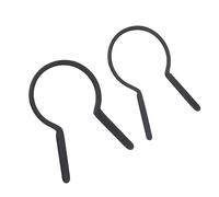 Llave para Filtros, Recubierta de Goma, Diseño Ergonómico, Juego de 2, Elimina los Filtros de la Lente, Evita Rayones, Buen Agarre, Adecuada para Filtros de 77-82 Mm