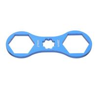 Llave para Horquilla Delantera de Bicicleta, Aleación de Aluminio Azul | Montar Bicicletas, Estable y Resistente, Uso Cómodo, Alta Dureza, Simple y Delicada
