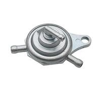 Llave Purga Gasolina Grifo Gasolina de Moto Válvula de combustible, llave de purga, interruptor de cierre del tanque, compatible con scooters GY6, motos de playa, karts, 3 salidas