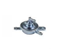 Llave Purga Gasolina Válvula Combustible Grifo de purga combustible aluminio para motocicleta, interruptor bomba, accesorios rosca aptos scooters, ciclomotores y ATV GY6 50, 125 150 cc(3-Way)