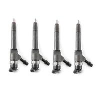 Llave Purga Gasolina Válvula Combustible Inyectores de combustible 0445110250 compatibles con Ford, Ranger y Mazda BT-50, WLAA13H50, WLAA-13-H50, 4 unidades