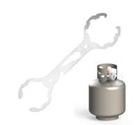 Llave reguladora de presión | Llave antideslizante multifuncional - Llave reductora de presión del cilindro de lata, para técnico de reparación de chef, hogar, caravana, cocina, campamento comercial