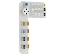 Llave suave de silicona de repuesto para pantalla LCD Total Station utilizada con instrumentos de topografía TS02 TS06 TS15 GM52 IM52 ES602G GTS1002 NiK N2 N5 K2 (A)