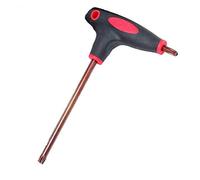 Llave Torx T25 con mango en T, llave de ángulo Torx de estrella, llave de vaso tipo T para tornillos/pernos/accesorios Torx (paquete de 1)
