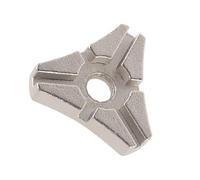 Llave triangular de acero al carbono para rueda y apriete de acero al carbono