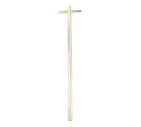 Llave triangular para ascensor, destornillador triangular de 100 mm, 200 mm, 300 mm para control de puerta de elevación, construcción de metal, compatible con elevador estándar (300 mm)