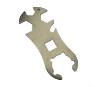 Llave triangular para medidor de gas de acero inoxidable, llave de eje de largo alcance para cocinas y reguladores al aire libre