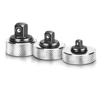 Llave Trinquete De Dedo Reversible, 3PCS Carraca De Dedos Minicarracas Reversibles, 1/4"3/8"1/2" Llaves De Trinquete Con Rueda De Pulgar Llave Carraca Thumbwheel Ratchet Para Espacios Reducidos