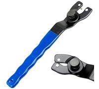 llave universal ajustable 10-52mm para amoladora angular de madera con agujero hexagonal, llave inglesa ajustable de contratuercas con mango plástico