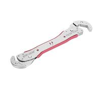 Llave universal autoajustable Herramienta de reparación de máquinas industriales de doble cabezal Llave mágica Llave para tubos Multifunción para tuercas, tornillos, acoplamientos