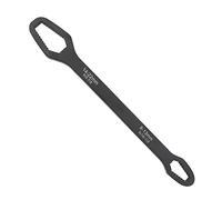 Llave universal de doble cara, con doble extremo de 2 mm, llave multifuncional de 22 mm a 22 mm, herramientas de reparación de llaves universales autotensoras para reparar bicicletas de coche