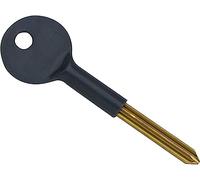 Llave universal de seguridad para ventana, cerradura de puerta de seguridad de estrella, latón negro, reemplaza las llaves de estrella perdida para cerradura de marco de ventana, fácil de instalar y