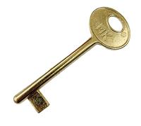 Llave universal PASSPARTOUT para cerraduras de patente interior, acabado latón pintado, abre todas las cerraduras serie CENTRO y serie patente antiguo tipo AGB