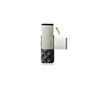 Llave USB 3.0 SILICON POWER B30 64 GB Negro