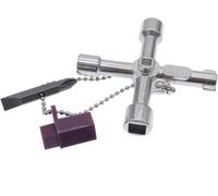 Llave Utilidad 4-en-1, Llave de utilidades universal 4 en 1, cruzada(B Type)