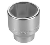 Llave vaso 3/4" 38 mm para tuercas, alta resistencia, diseño ergonómico, ideal para trabajos de mecánica y mantenimiento.