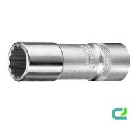 Llave Vaso de Impacto 1/2 , Largo Llave Doble 18mm GEDORE D 19L 18