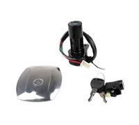 Llave Y Mecanismo Arranque Compatible Con Suzuki Para GS125 6 Cables 1982-1997 1998 1999 2000, Cerradura De Encendido De Motocicleta, Tapa De Combustible, Juego De Llaves, Cerraduras De Motocicleta