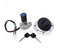 Llave Y Mecanismo Arranque Compatible Con Suzuki Para GSX750 Para GSX600 Para VX800 Para RF400 Para RF600 Para RF900. 1 Juego Cerradura Encendido Motocicleta, Tapa Tanque Combustible Con 2 Llaves.