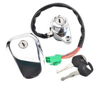 Llave Y Mecanismo Arranque Compatible Con Suzuki Para VS1400 Para Intruder 1400 1987-2004 Para Boulevard S83 2005-2009 37110-38A04 Cerradura Interruptor Encendido Tapa Depósito Combustible Motocicleta