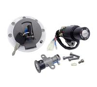 Llave Y Mecanismo Arranque Compatible Con Yamaha Para FZR400 Para FZR250 Para TZR250 Para TZM150 Para TZR125 Para TDR125 1 Juego Tapa Tanque Combustible Encendido Motocicleta Con Cerradura YLlave