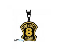 Llavero abystyle fire force emblema division 8