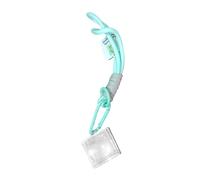 Llavero acrílico artístico con patrón de filtro de píxeles, accesorio resistente y ligero para llaves o bolso, regalo de cumpleaños, ideas de llavero, azul, Talla única