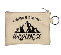 Llavero Adventure is Calling Wilderness Monedero Beige, beige, Talla única