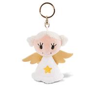 NICI Llavero ángel de la Guarda con Estrella 9cm, popa, Color Blanco, 9 cm (47063)