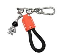 Llavero Astronaut 3,8 x 2 cm Zinc Alloy Space Charm with 11 x 2,7 cm Lanyard and 7 cm Metal Buckle 30 g Handbag Pendant for Kids Boys Men Backpack Wallet, naranja, Se référer au descriptif
