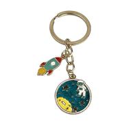 Llavero Astronauta Espacial - Llaveros del Espacio Exterior con Cohete Espacial, Astronauta Flotando en Gravedad. - Accesorio de llaves para amantes del Espacio… - Llavero Unisex Hombre y Mujer