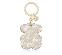 TOUS Llavero Beige, Para Mujer, Medidas 5,5 x 4,7 cm, Colección Triple Bear