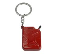Llavero Bidón Gasolina color Rojo - Llaveros bidón Diesel metal Gasolinera Gasoil - Accesorio llaves amantes de los Motores, Coches, Camioneros, Carretera, Automóviles… - Llavero unisex hombre y mujer