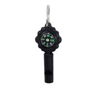 Llavero - Brújula de bolsillo | Compacto Senderismo | Herramienta de señal de emergencia fuerte, sonido claro con guía direccional, equipo ligero para camping, caza, escalada