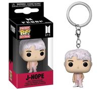 Funko Pop! Keychain: BTS - J-Hope - J Hope - Minifigura de Vinilo Coleccionable Llavero Original - Relleno de Calcetines - Idea de Regalo- Mercancia Oficial - Music Fans - Minifigura
