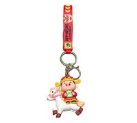 Llavero Caball,2026 Año Nuevo Lindo Silicona | Llavero Charm Divertido de Dibujos Animados para | Salud Riqueza Éxito Mujeres Bolso Bolso Mochila Regalos, b, Se référer au descriptif