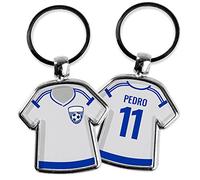Llavero Camiseta Personalizado con Foto. Llaveros Originales Personalizados. Camiseta Futbol Personalizada. Detalles Cumpleaños Niños. Regalos para Niños de 9 Años. Llavero Futbol Personalizado 1 UDS