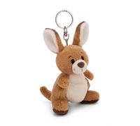 NICI Llavero Canguro Kelly 10cm marrón - Colgante Animal de Peluche - para Colgar en la Llave, Bolso, Mochila, y Mucho más, para niños y Adultos, una excelente Idea de Regalo