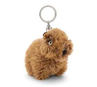 Llavero Capybara Capy-Barbara 10cm marrón - Colgante Animal de Peluche - para Colgar en la Llave, Bolso, Mochila, y Mucho más, para niños y Adultos, una excelente Idea de Regalo