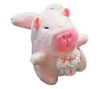 Llavero Capybara | Pequeño Charm Suave para | Juguetes Llaveros Animales Con Alas - Para Niñas Niños Mochila Viaje Cumpleaños, rosa, Se référer au descriptif