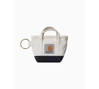 Llavero Carhartt WIP Mini Tote Bag Unisex Blanco Unica