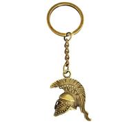 Llavero Casco Espartano de Bronce - Colgante Bolso Guerrero Regalo
