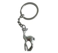 Llavero Ciervo de Metal Bambi - Colgante Bolso Animal Bosque