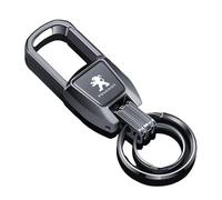 Llavero Coche para Peugeot 2008 II Active/2008 GT/2008 Active Business 2019-2024, Llavero Accesorios Multifuncional para Claves para Tus Llaves Regalo para Hombre y Mujer,C